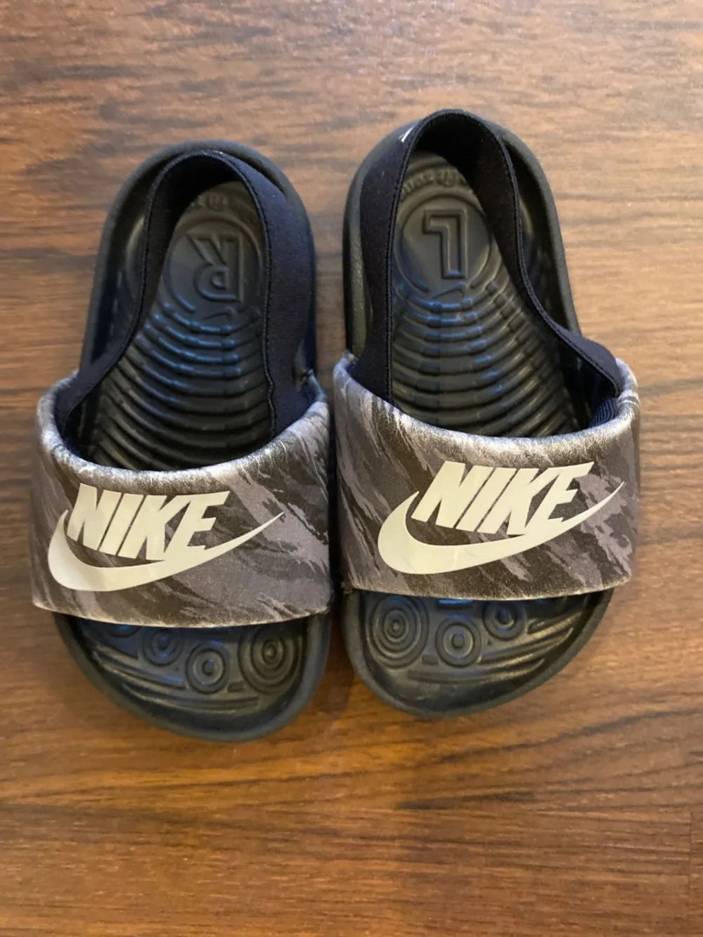 Nike baby slides